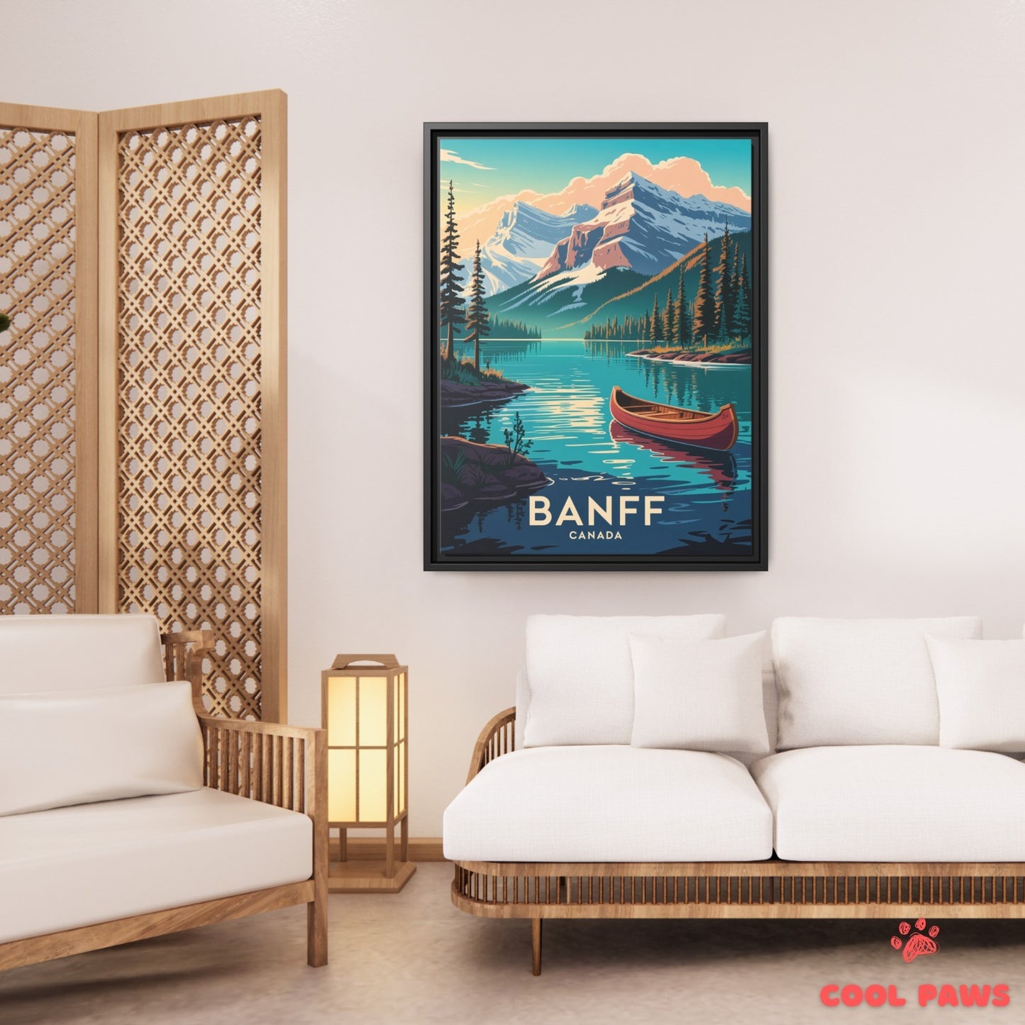 Banff Travel Print | Rocky Mountains