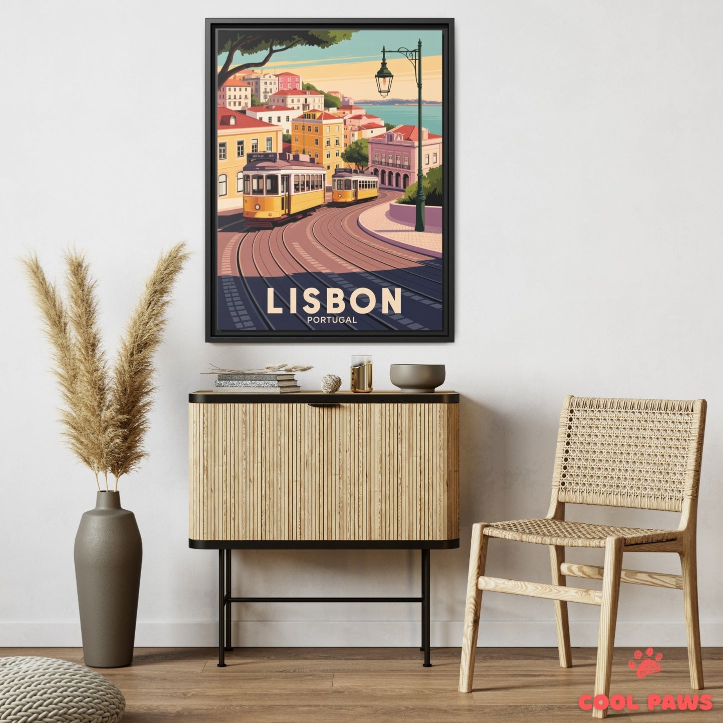 Lisbon Travel Print | Portuguese Tram | Portugal
