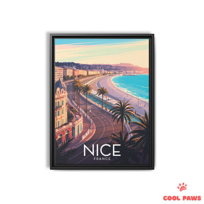 Nice Travel Print | French Promenade des Anglais | France