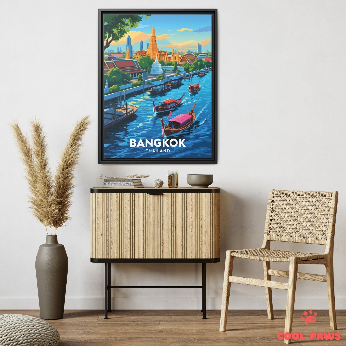 Bangkok Travel Print | The Grand Palace | Thailand