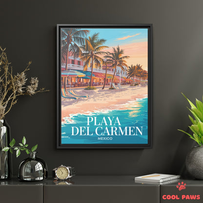 Playa del Carmen Travel Print | Fifth Avenue