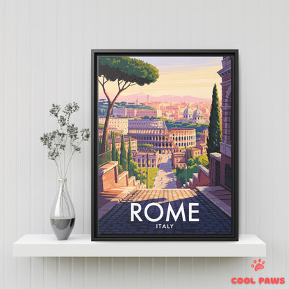 Rome Travel Print | Italian Colosseum | Italy