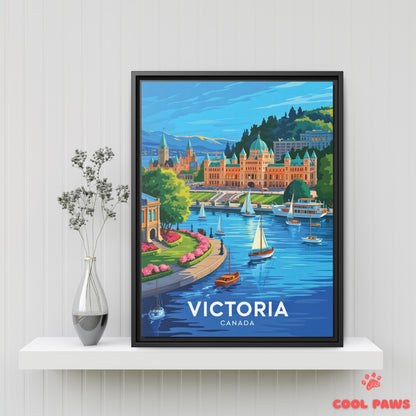 Victoria Travel Print | Parliament Buildings