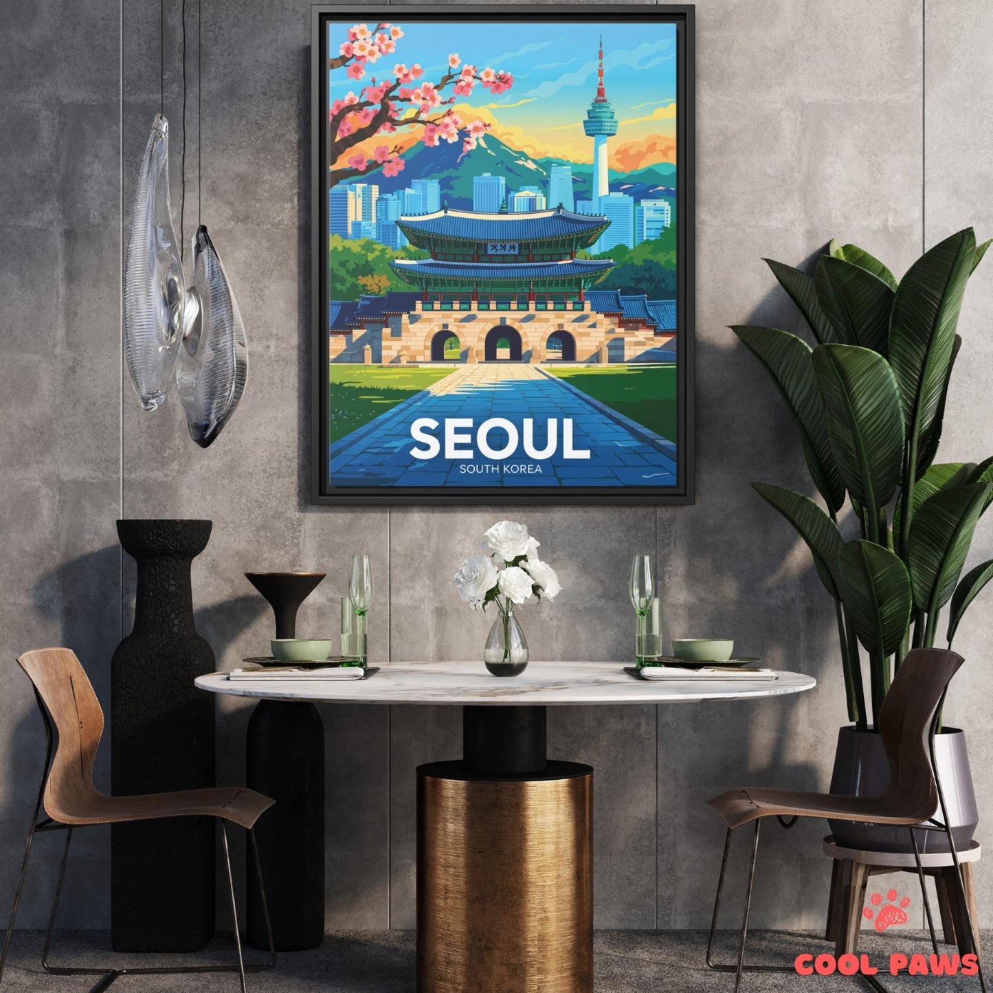 Seoul Travel Print | Gyeongbokgung Palace | Korea