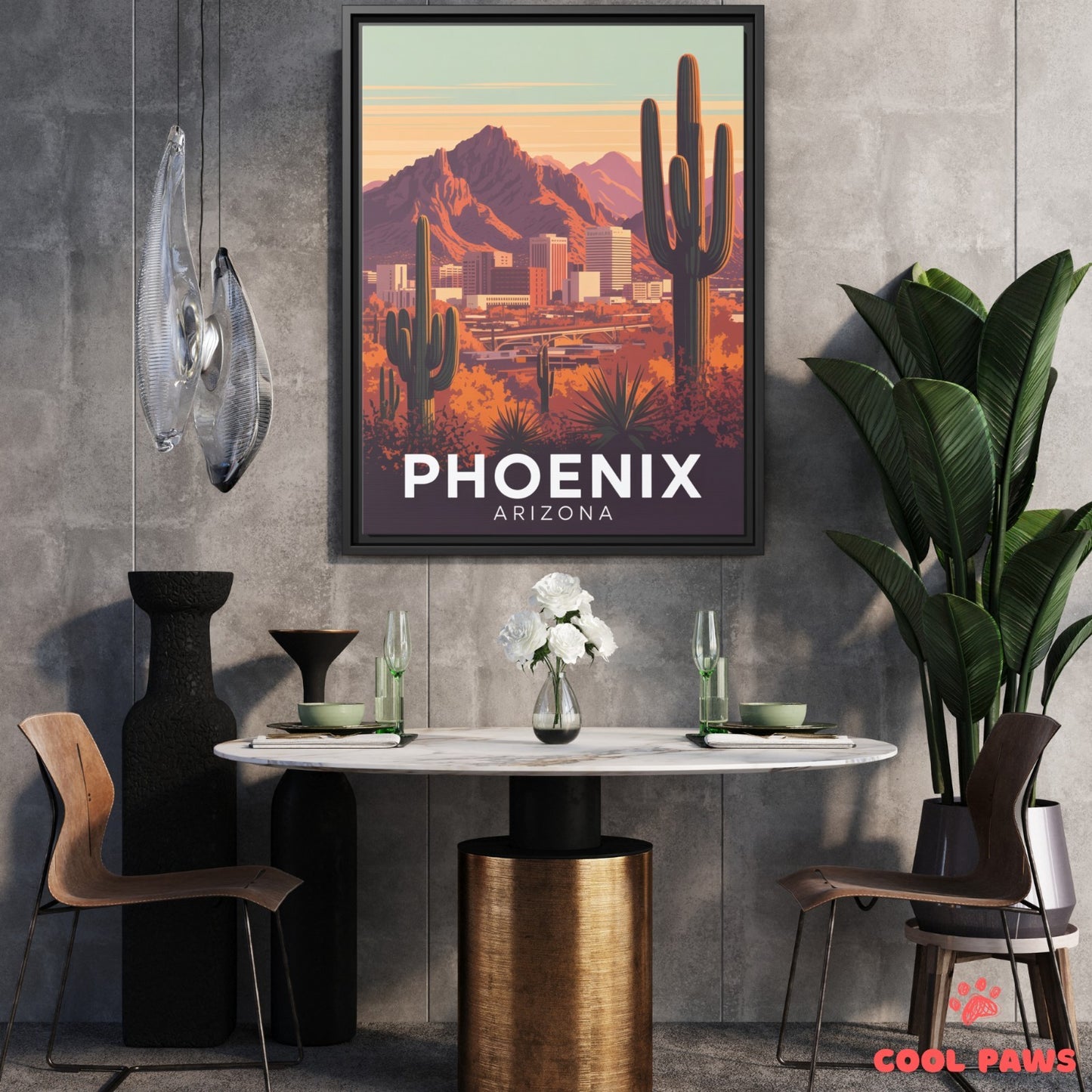 Phoenix Travel Print | Camelback Mountain Arizona