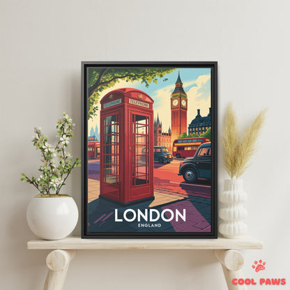 London Travel Print | British Big Ben | England