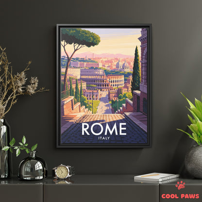 Rome Travel Print | Italian Colosseum | Italy
