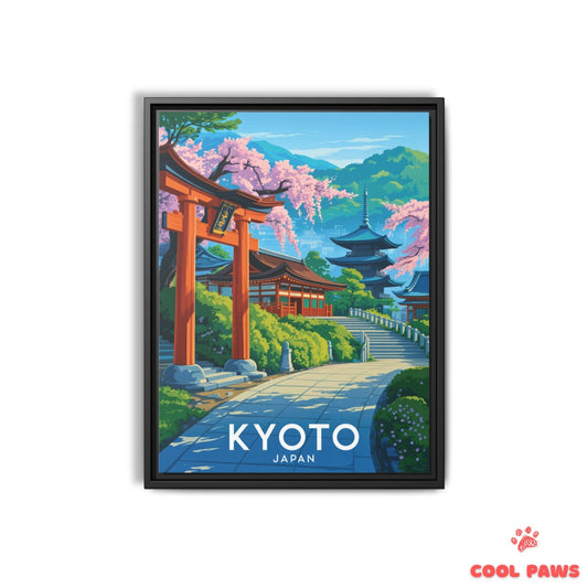 Kyoto Travel Print | Torii gate Japan