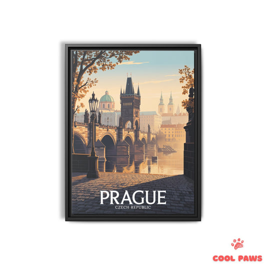 Prague Travel Print | Czech Charles Bridge | Czcech Republic