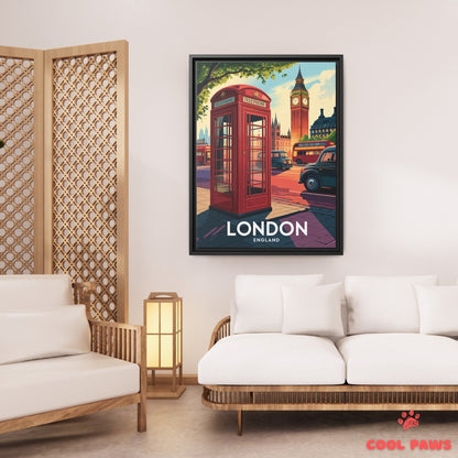 London Travel Print | British Big Ben | England