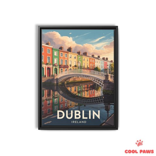 Dublin Travel Print | Irish Ha'penny Bridge | Ireland