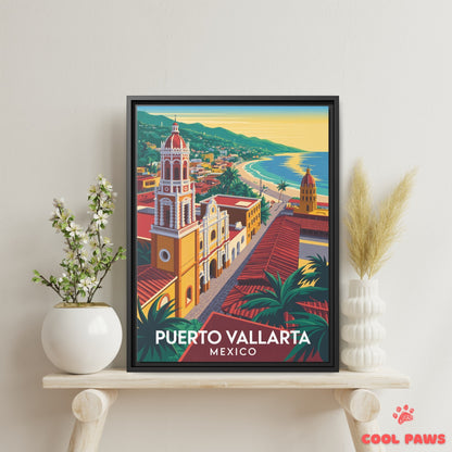 Puerto Vallarta Travel Print | Church of Lady of Guadalupe
