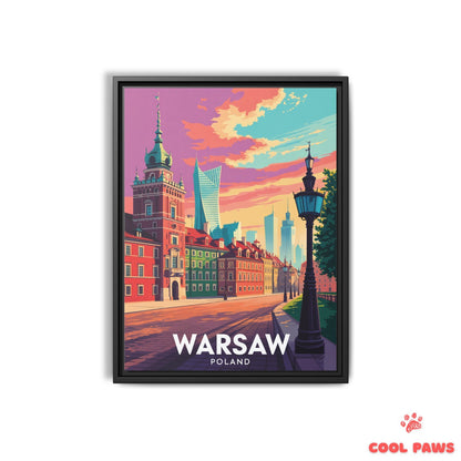 Warsaw Travel Print | Polish Royal Castle | Poland