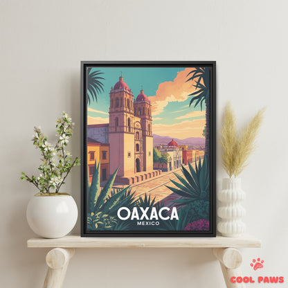 Oaxaca Travel Print | Church of Santo Domingo